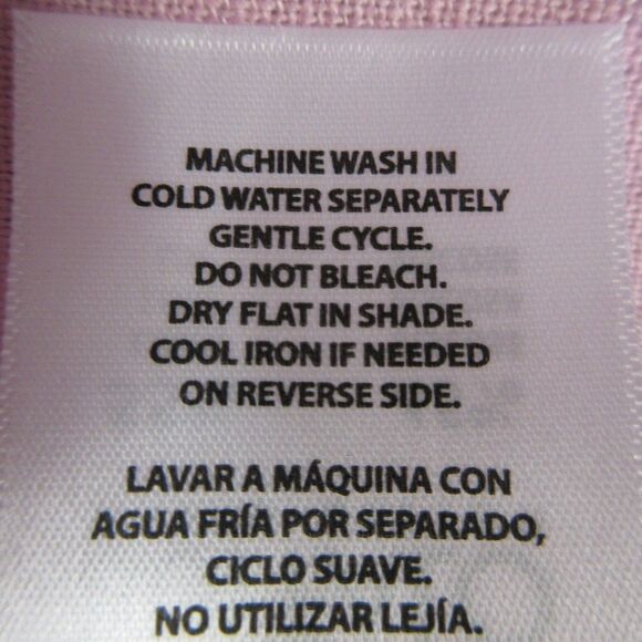 BUFFALO DAVID BITTON Linen Blend Button Front Shirt XL 16 Fidji Pink Blouse NWT - Picture 6 of 9